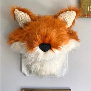 Fox plaque nursery decor